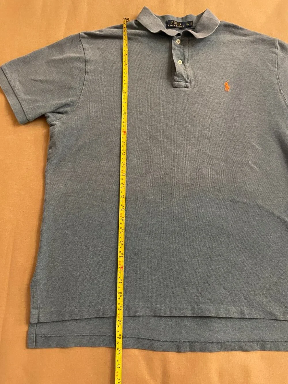 Ralph Lauren Polo Men's Size XL Denim Blue‎ Preppy Ivy League Casual Luxury
